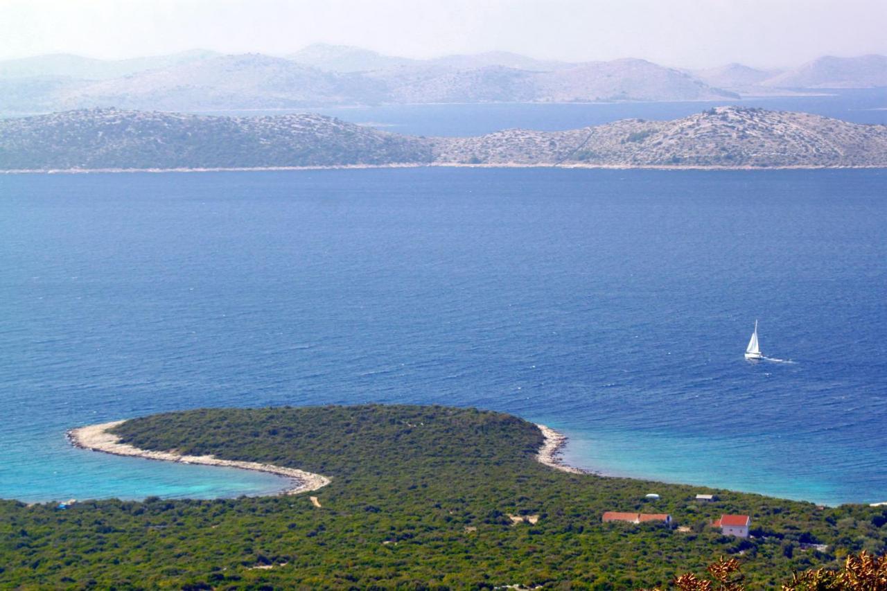 Secluded Fisherman'S Cottage Cove Zuborovica, Pasman - 321 Mrljane Buitenkant foto