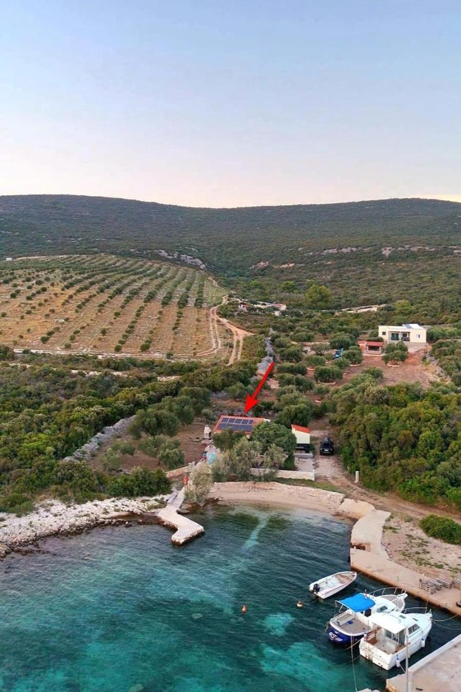 Secluded Fisherman'S Cottage Cove Zuborovica, Pasman - 321 Mrljane Buitenkant foto